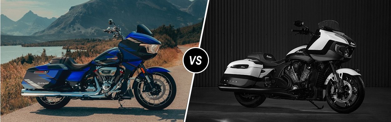 2025 Harley-Davidson® CVO™ Road Glide® vs 2025 Indian Challenger Elite near Hagerstown, MD